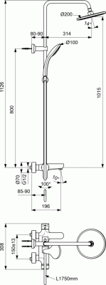Душевая_система_BC525XG_T
