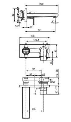 Смеситель A7116AA_T
