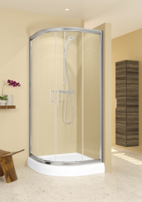 GR32200 Душевое ограждение сектор круга RIHO HAMAR GR32200 1000х800х1950 хром/прозрачное/6мм