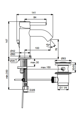 Смеситель BC203U5_T