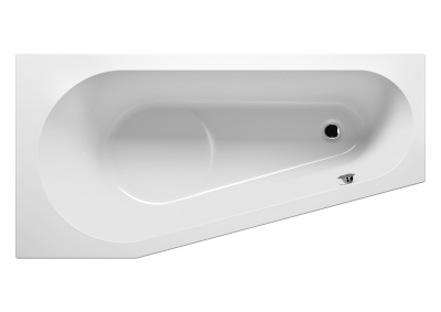 DELTA 150x80, R Ванна акриловая асимметричная RIHO