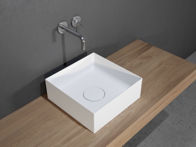 Раковина ECKIG SOLID SURFACE RIHO Чехия (вкл.слив)