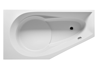 YUKON 160x90, R Ванна акриловая асимметричная RIHO