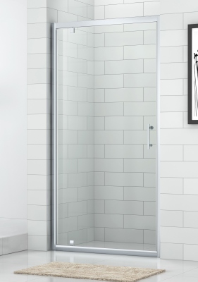 4000708 Распашная душевая дверь OBDO1 /800  780-810/ 1850 /520/ brillant/ transparent/6mm