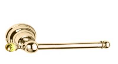 511B-20 IMIA Держатель для т/бумаги, 9,5х9х19, SWAROVSKI, золото, без упаковки