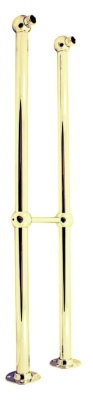 SD0100Z MORAVA RETRO Пара ног для  напольного монтажа смесителя для ванны RavSlezak, золото