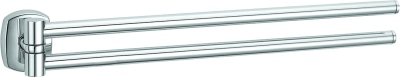 45H8-10 ECO Полотенцедержатель двойной поворотный, 6x11x43, хром, без упаковки