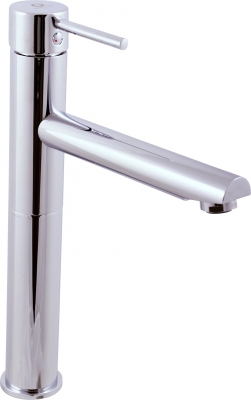 SE930.5 SEINA Высокий смеситель для умывальника без донного клапана RavSlezak, хром