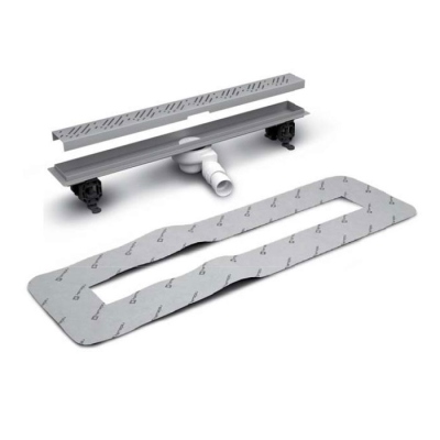 Линейный трап 8-12 мм, длина 1050 мм, решетка RAIN 5L105A/5R105R