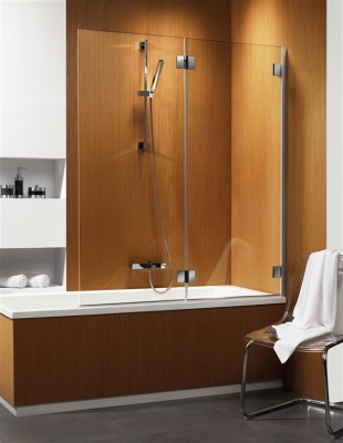 202201-101R Шторкa для ванны Carena PND/R1300*1500 хром/прозрачное/6мм