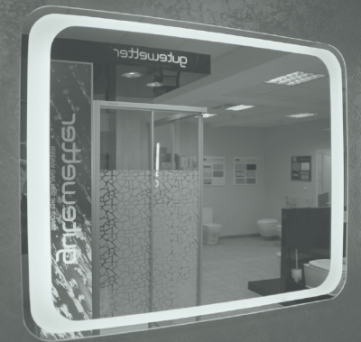 Зеркало ArtSol BRENTA 2, размер 1000х700мм