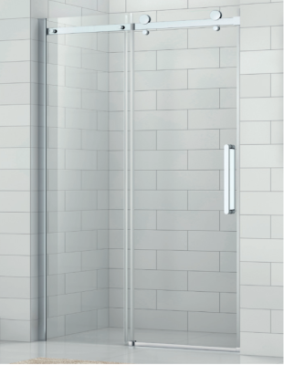 4000714 Раздвижная душевая дверь OBZD2/1400  1380-1420 1950/ 590 brillant /transparent/8mm