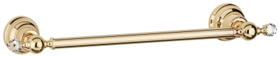 411B-20 IMIA Полотенцедержатель, 6х9,5х43,5, SWAROVSKI, золото, без упаковки