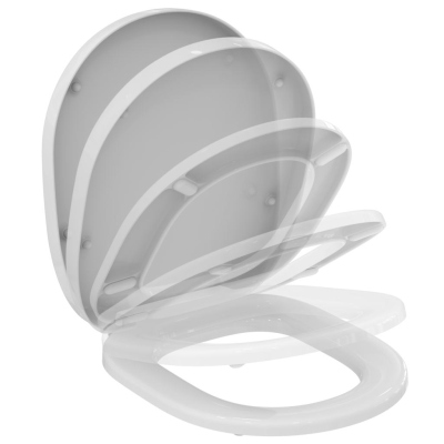 Крышка-сиденье Ideal Standart Connect с функцией плавного опускания