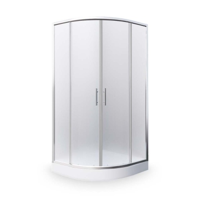 N0648 Душевое ограждение HOUSTON NEO/800 800*800*1900 brillant/matt Glass/4mm