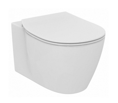 E771801 Подвесной унитаз с полностью скрытым креплением, глубокий смыв