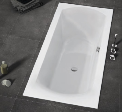 LINARES 170x75, R Ванна акриловая прямоугольная RIHO