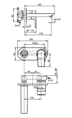 Смеситель A6578AA_T